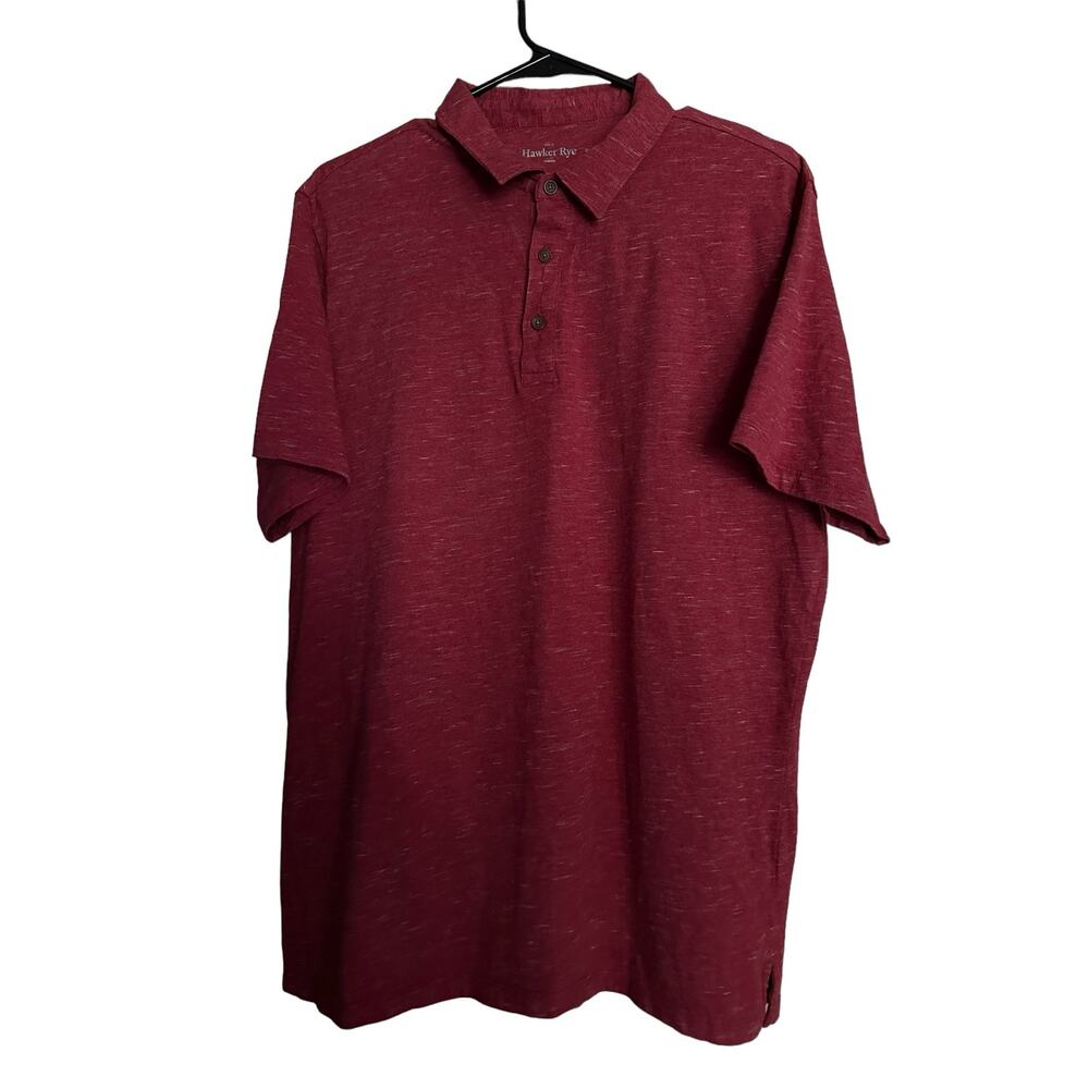 Hawker Rye Performance Polo Red Size XL